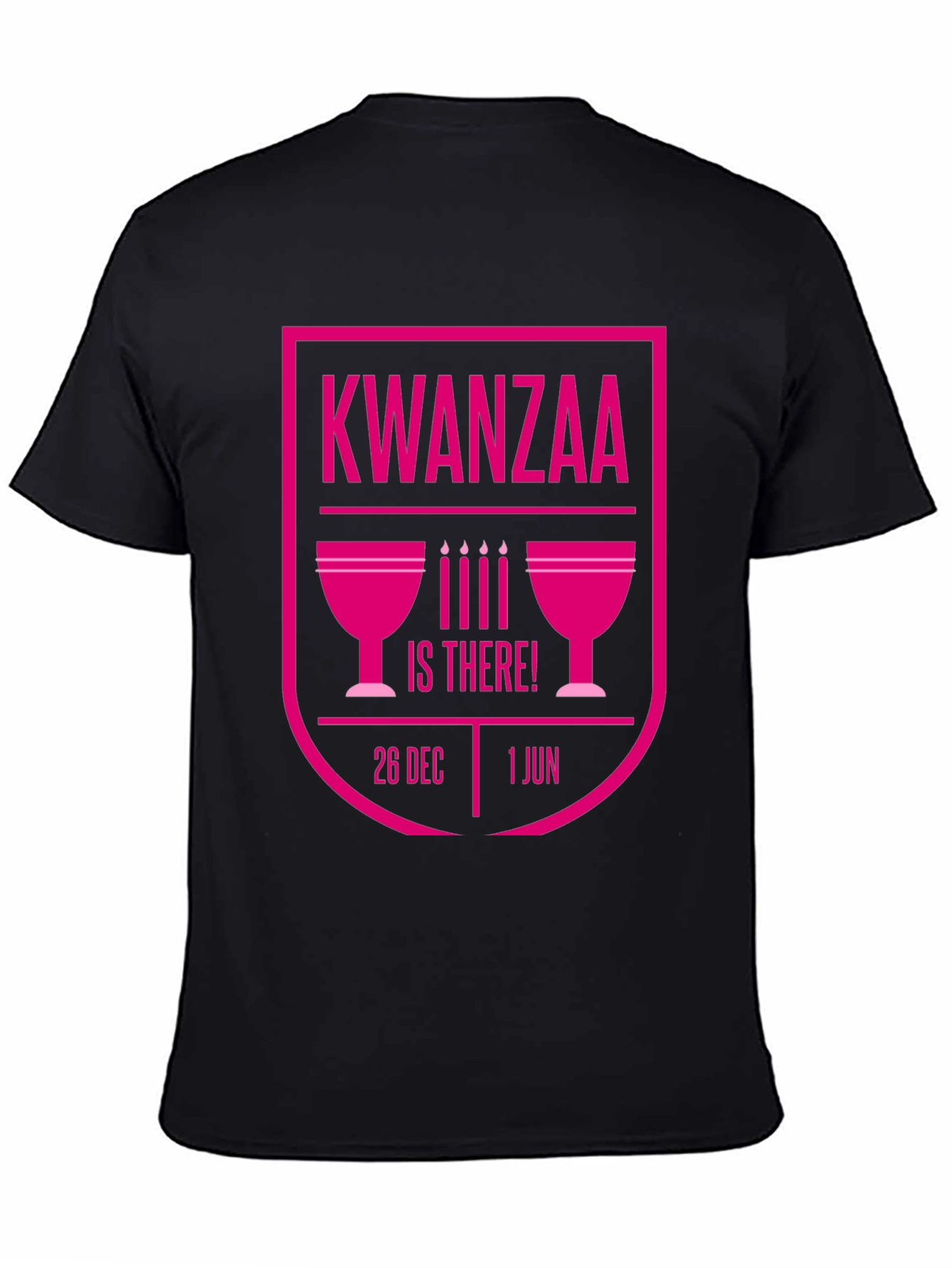 Kwanzaa Celebration Black T-Shirt