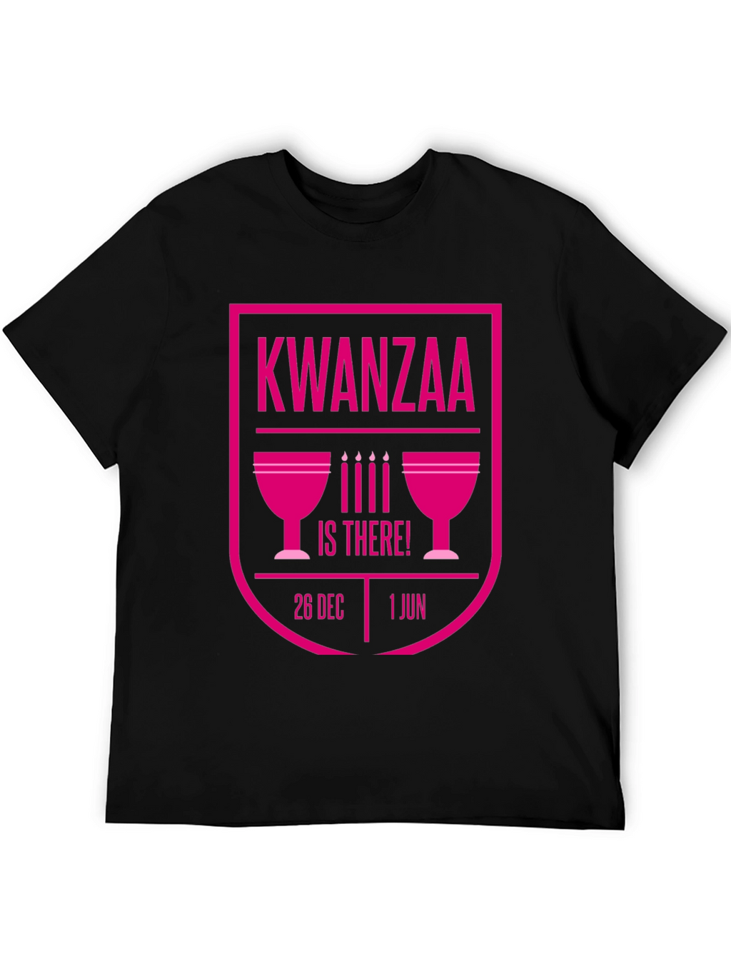 Kwanzaa Celebration Black T-Shirt