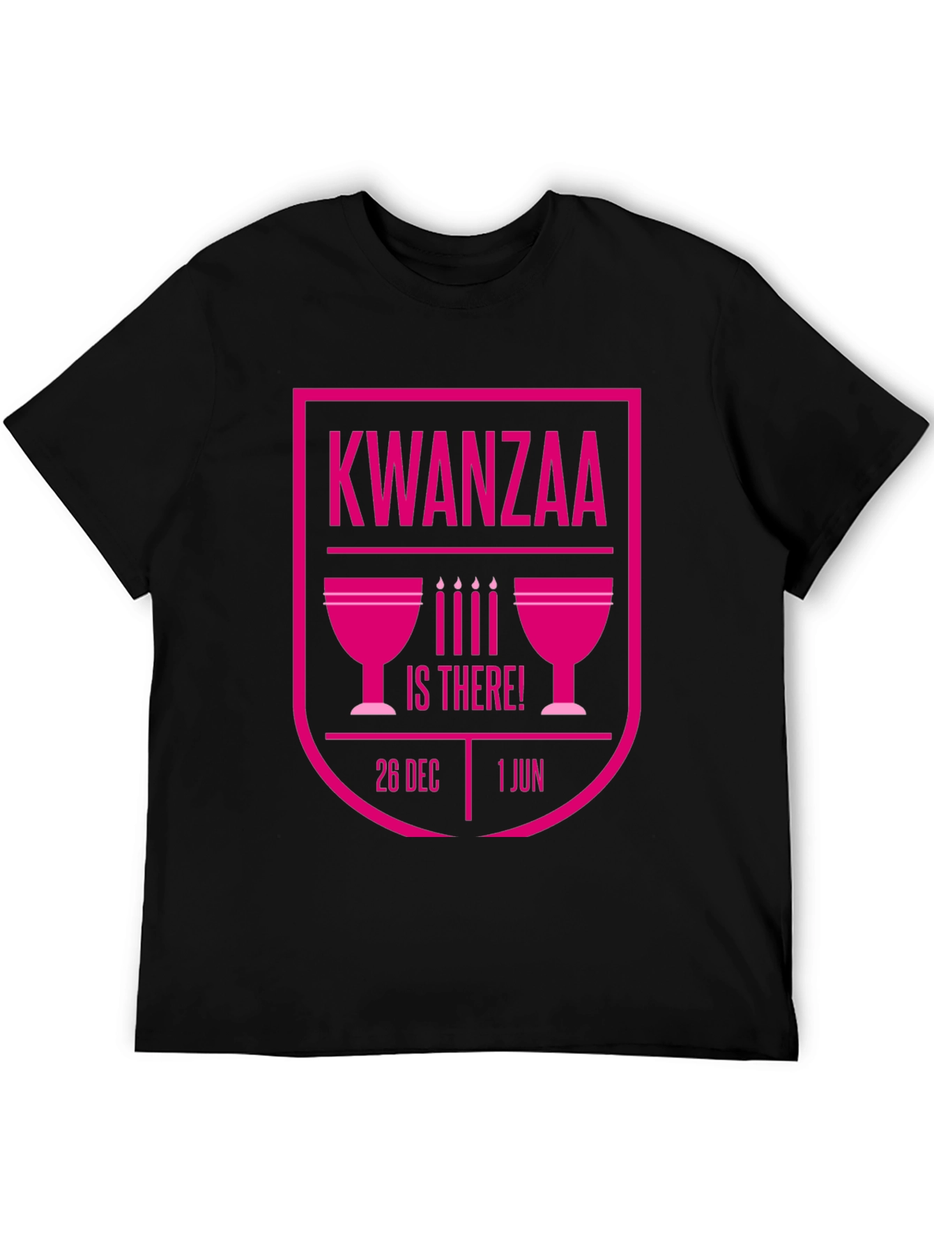 Kwanzaa Celebration Black T-Shirt