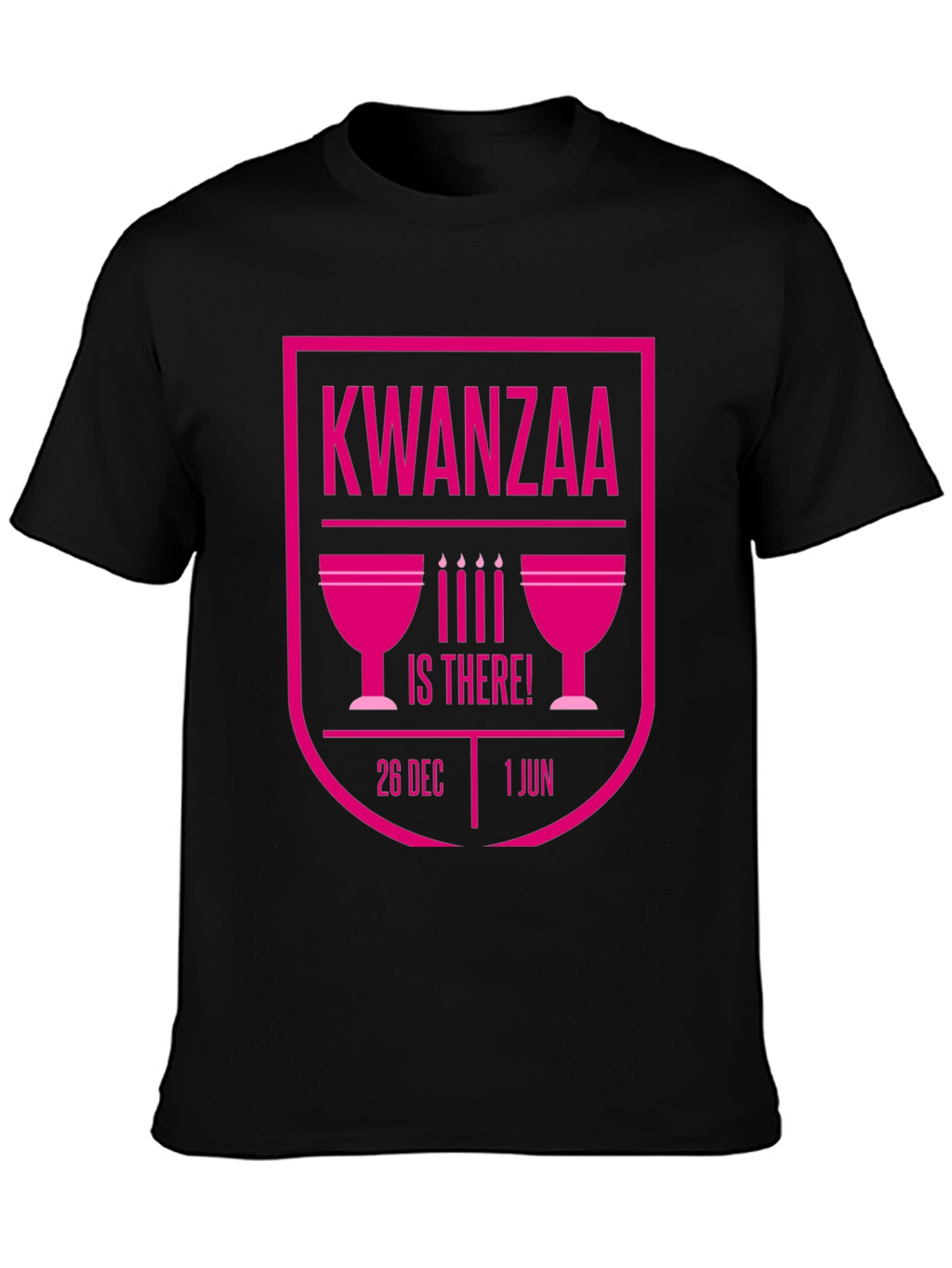 Kwanzaa Celebration Black T-Shirt