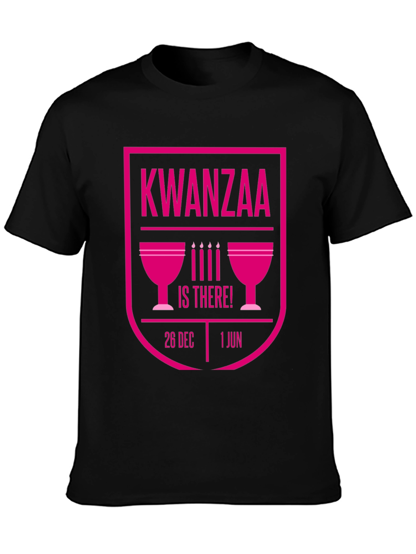 Kwanzaa Celebration Black T-Shirt
