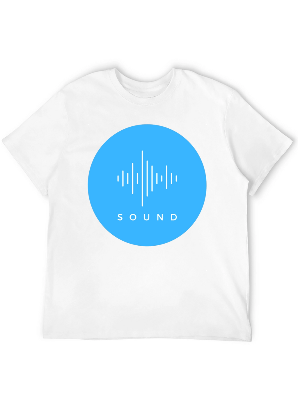 Sound Wave Graphic Tee - Mens Black T-Shirt