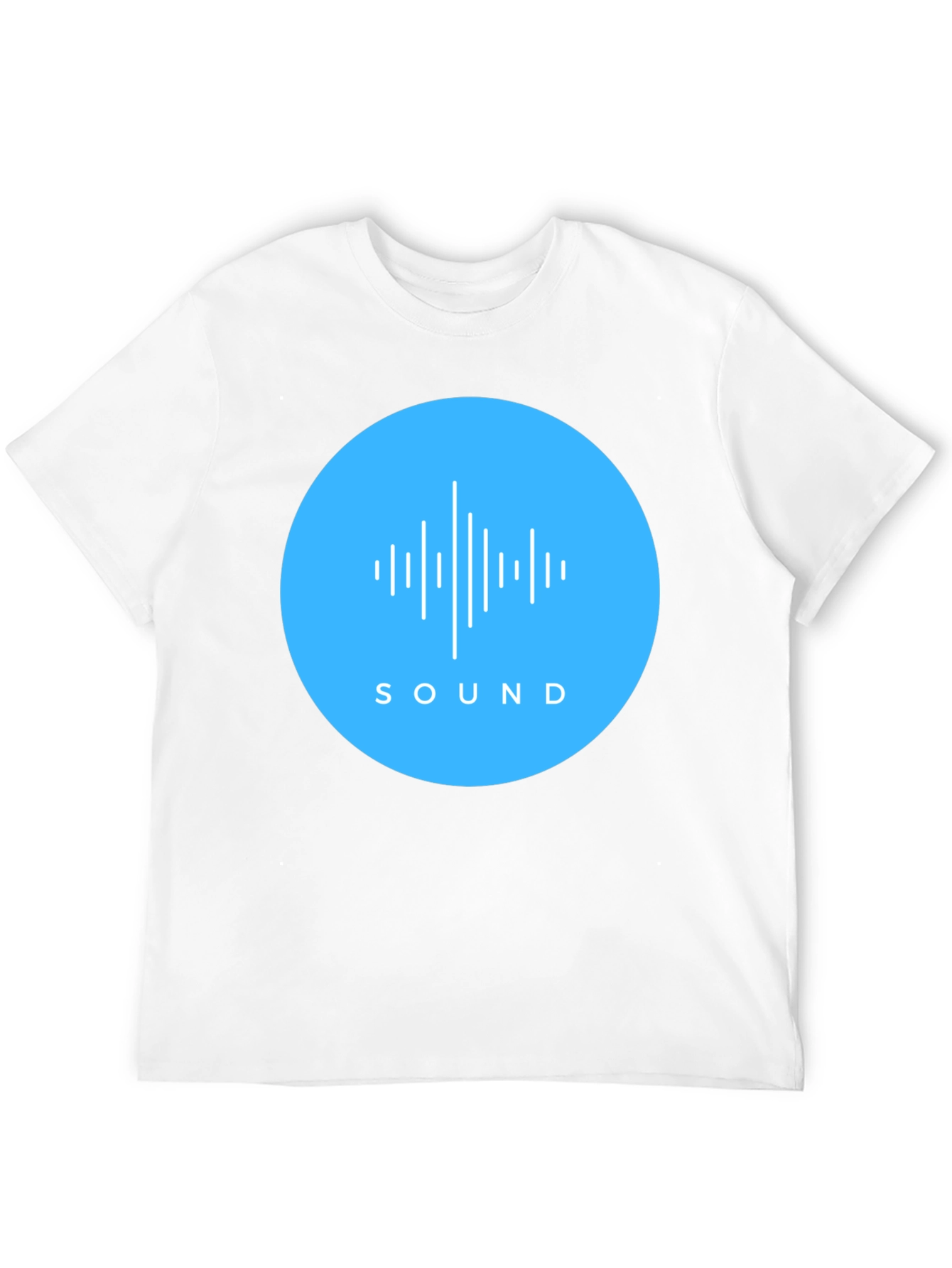 Sound Wave Graphic Tee - Mens Black T-Shirt