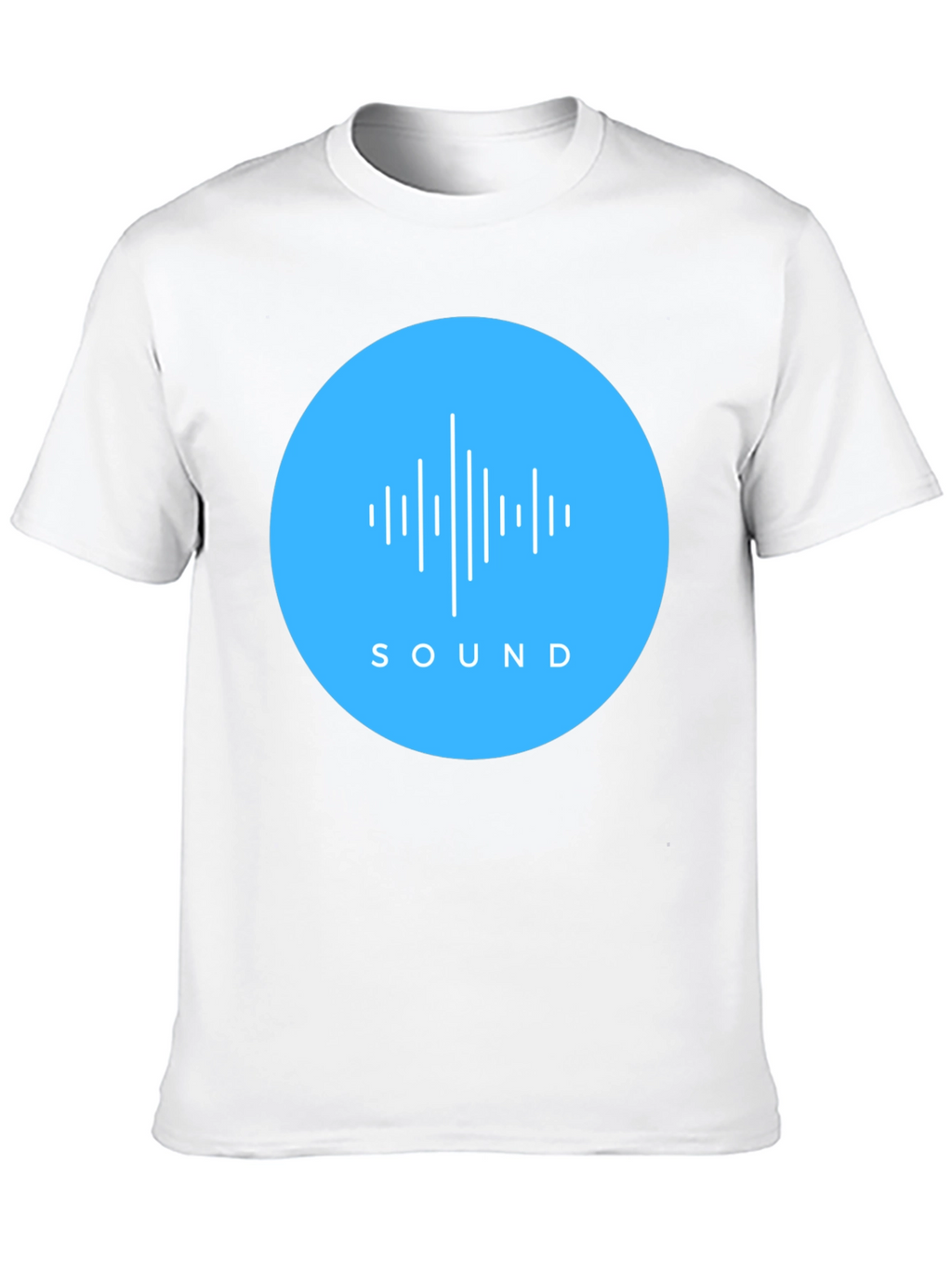 Sound Wave Graphic Tee - Mens Black T-Shirt