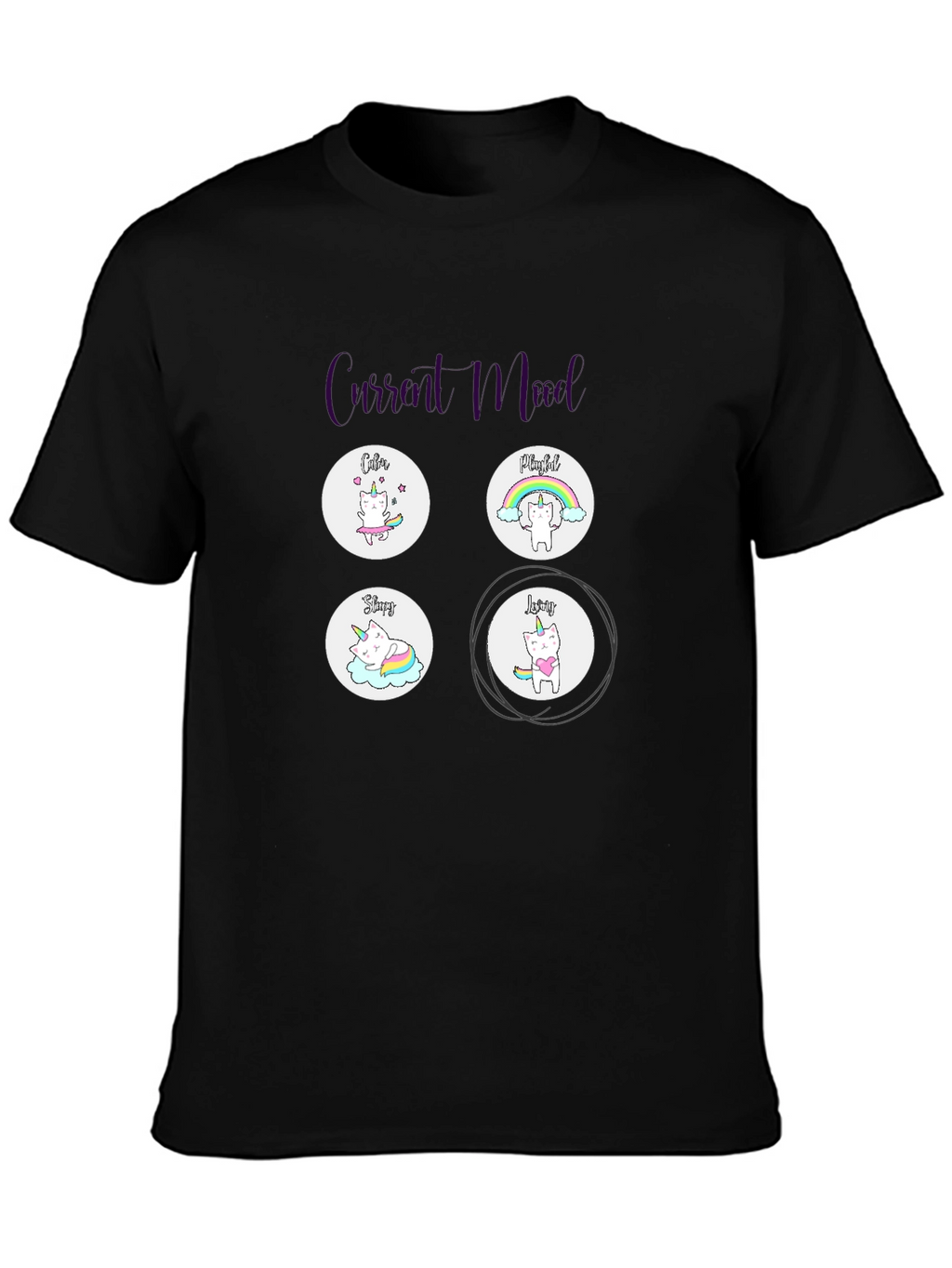 Current Mood Unicorn T-Shirt