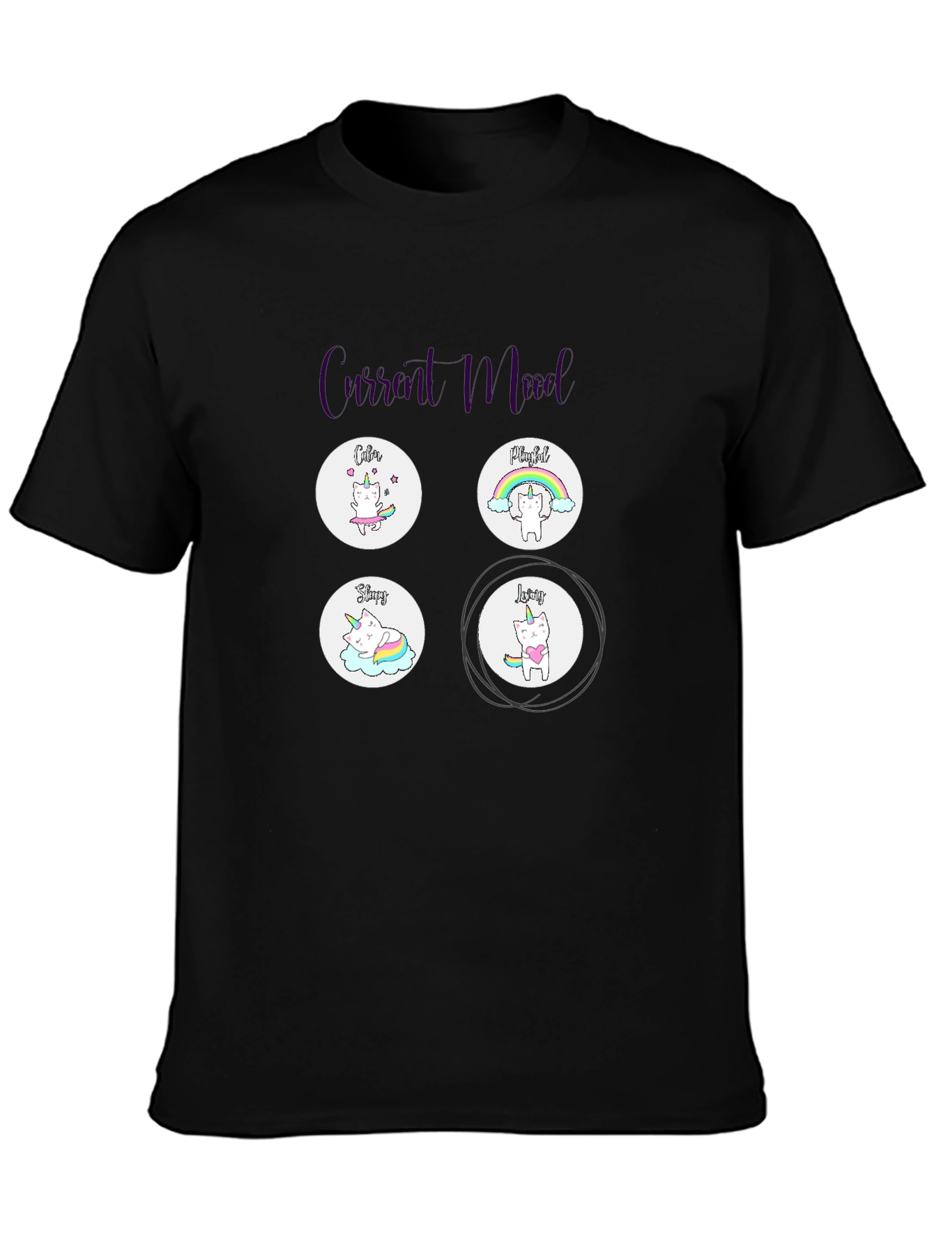 Current Mood Unicorn T-Shirt