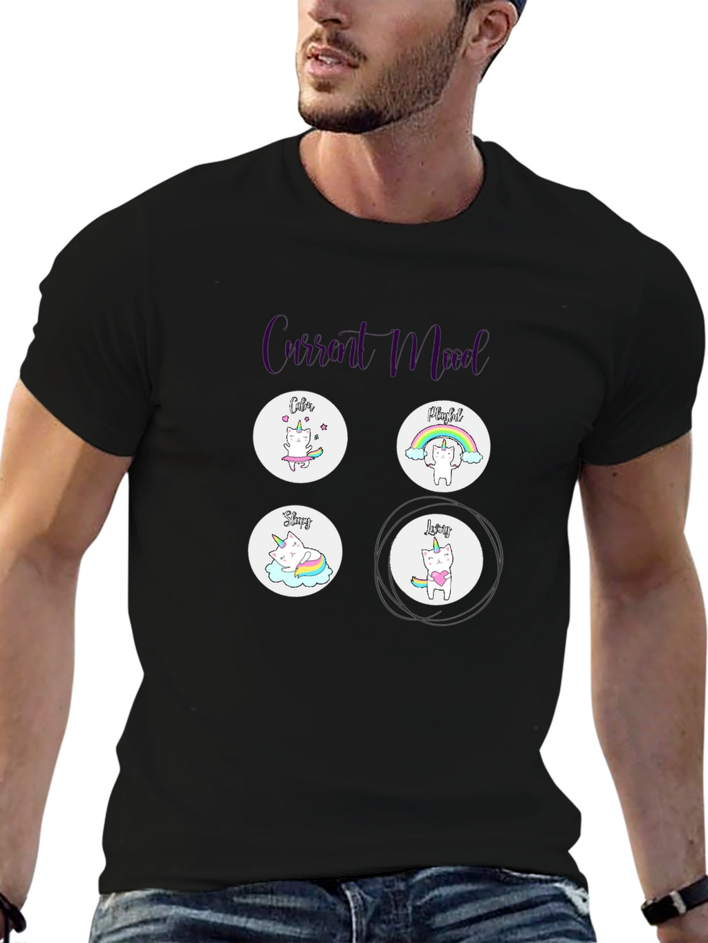 Current Mood Unicorn T-Shirt
