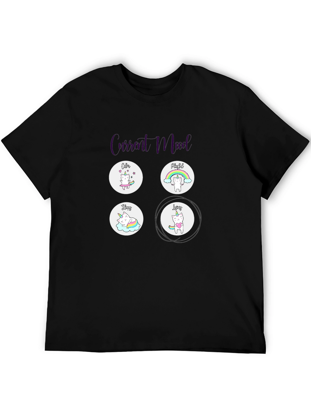 Current Mood Unicorn T-Shirt