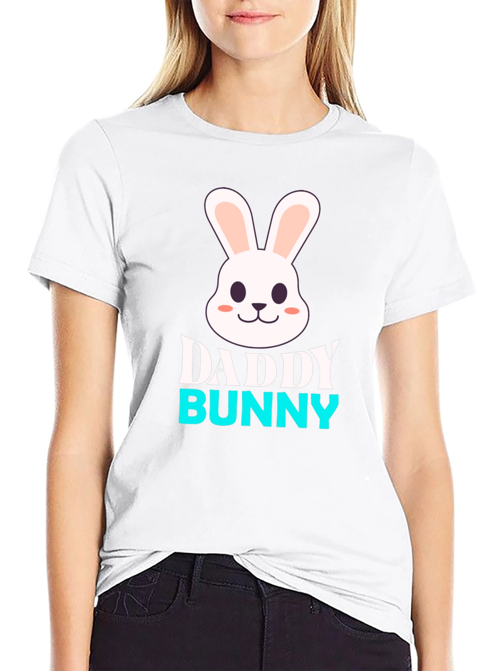 Daddy Bunny Graphic T-Shirt