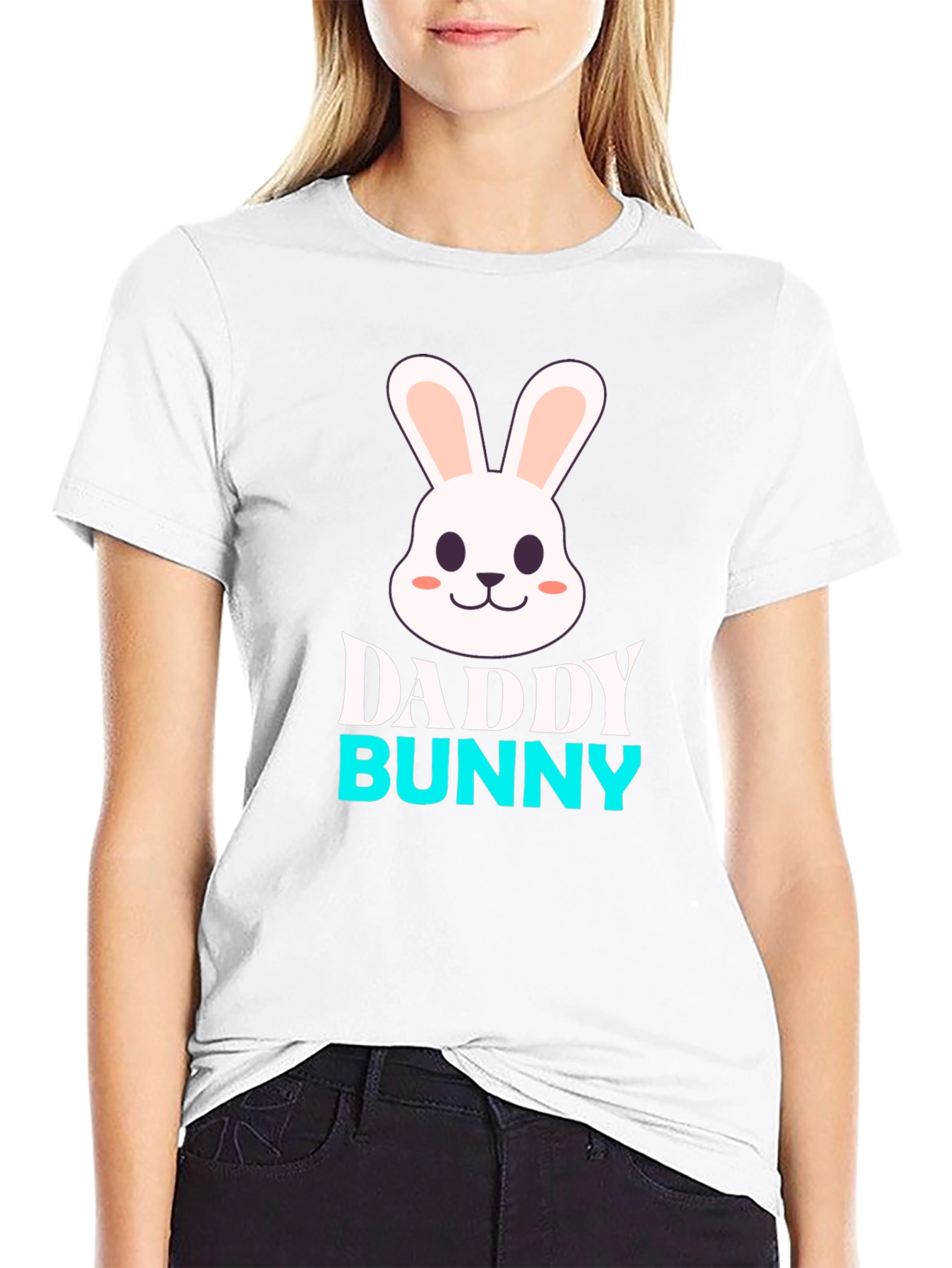 Daddy Bunny Graphic T-Shirt