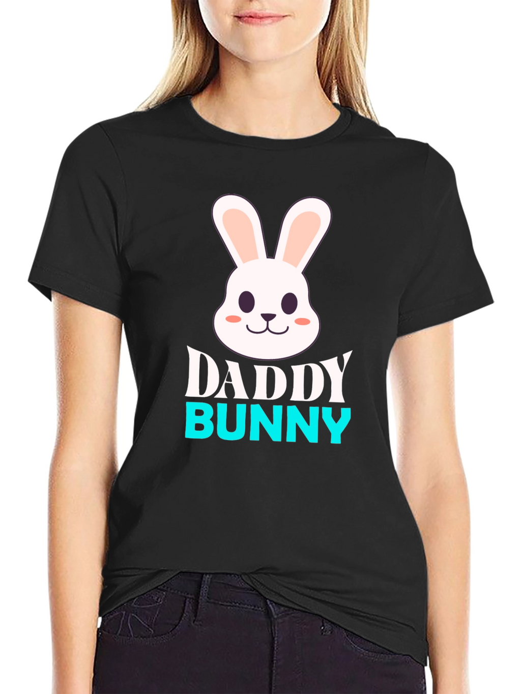 Daddy Bunny Graphic T-Shirt