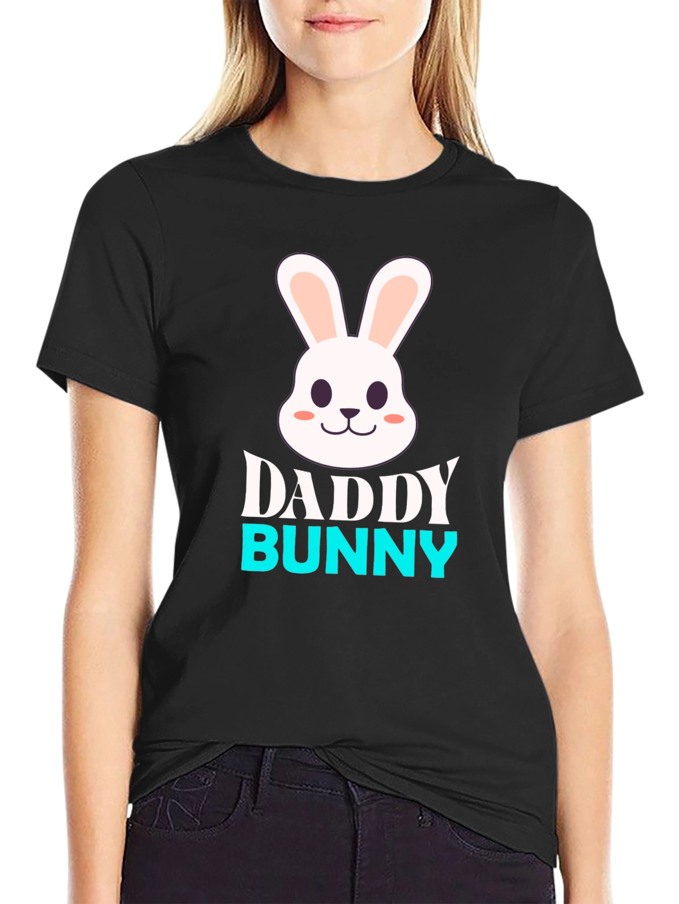 Daddy Bunny Graphic T-Shirt