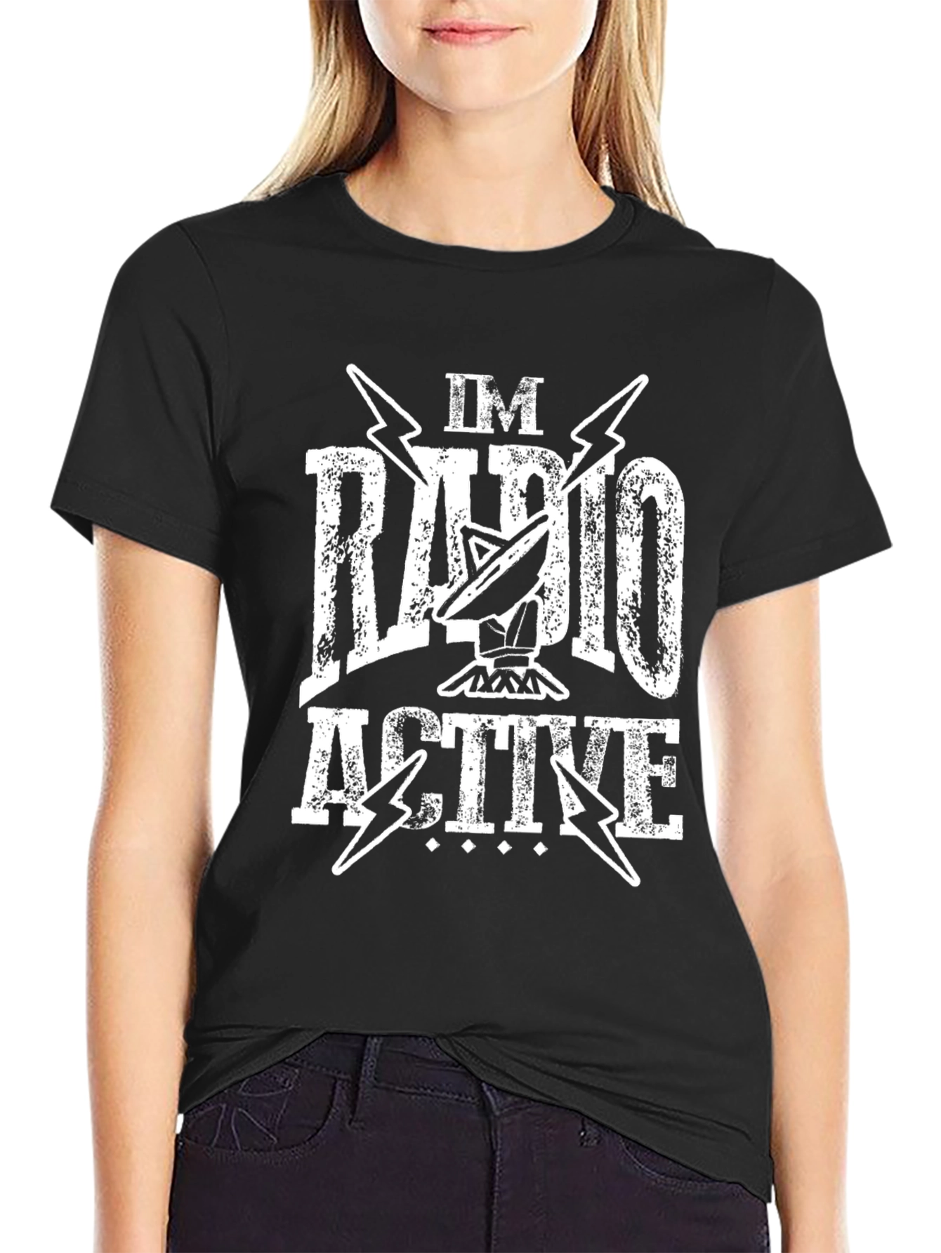 Im Radio Active T-Shirt - Cool Ham Radio Operator Tee
