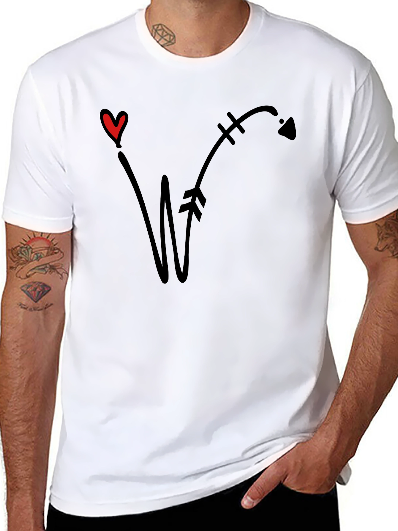 Heart Arrow Tee - Love Wins T-Shirt