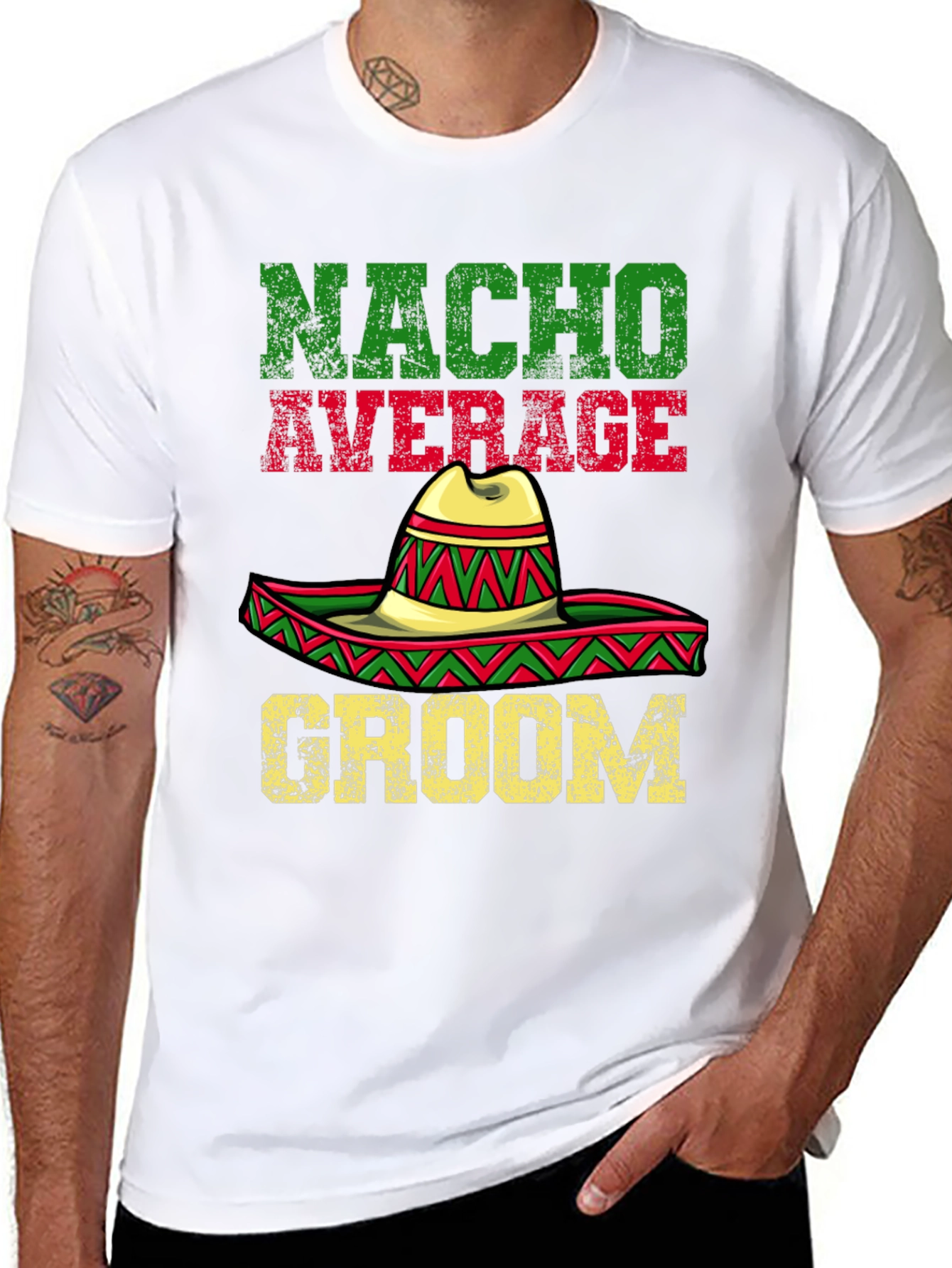 Nacho Average Groom T-Shirt
