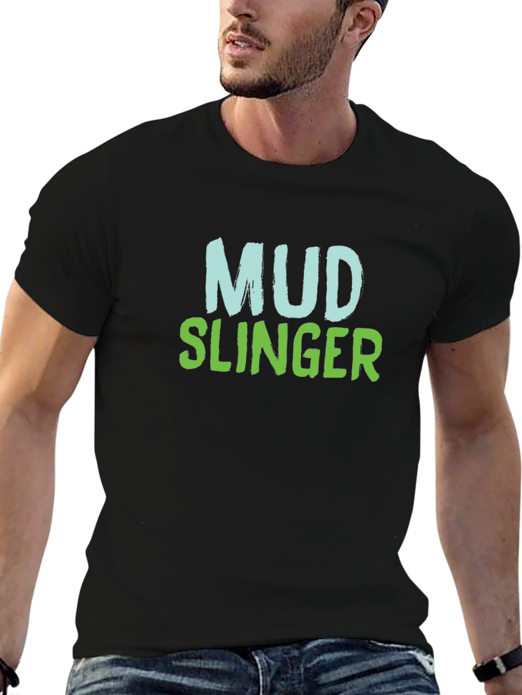 Mud Slinger Black T-Shirt
