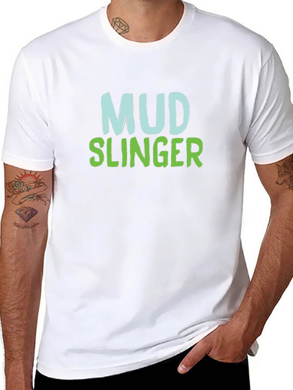 Mud Slinger Black T-Shirt