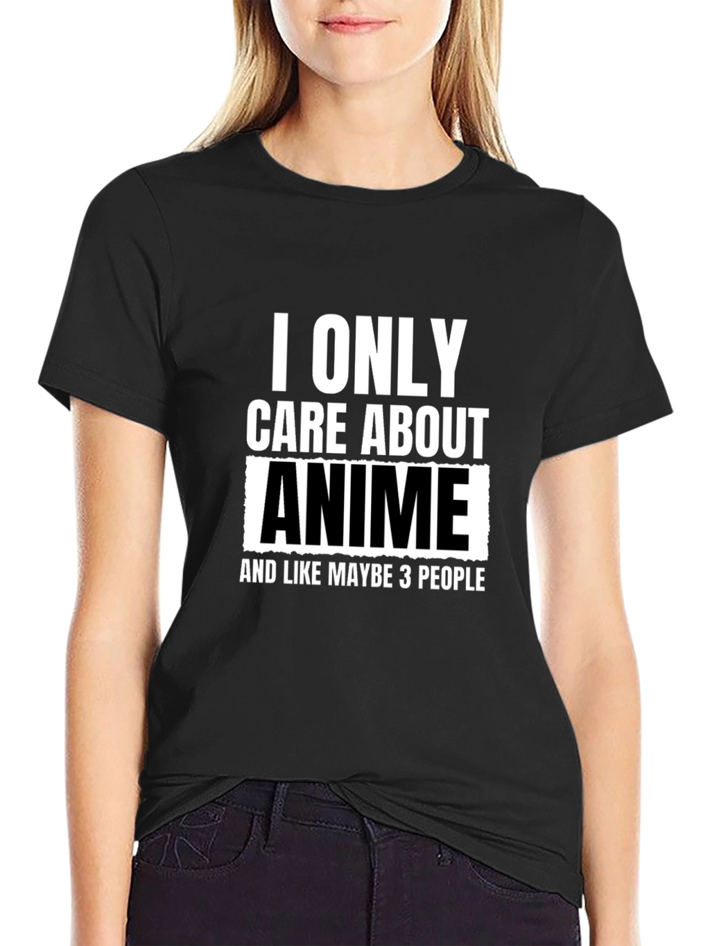 Anime Lover Black T-Shirt