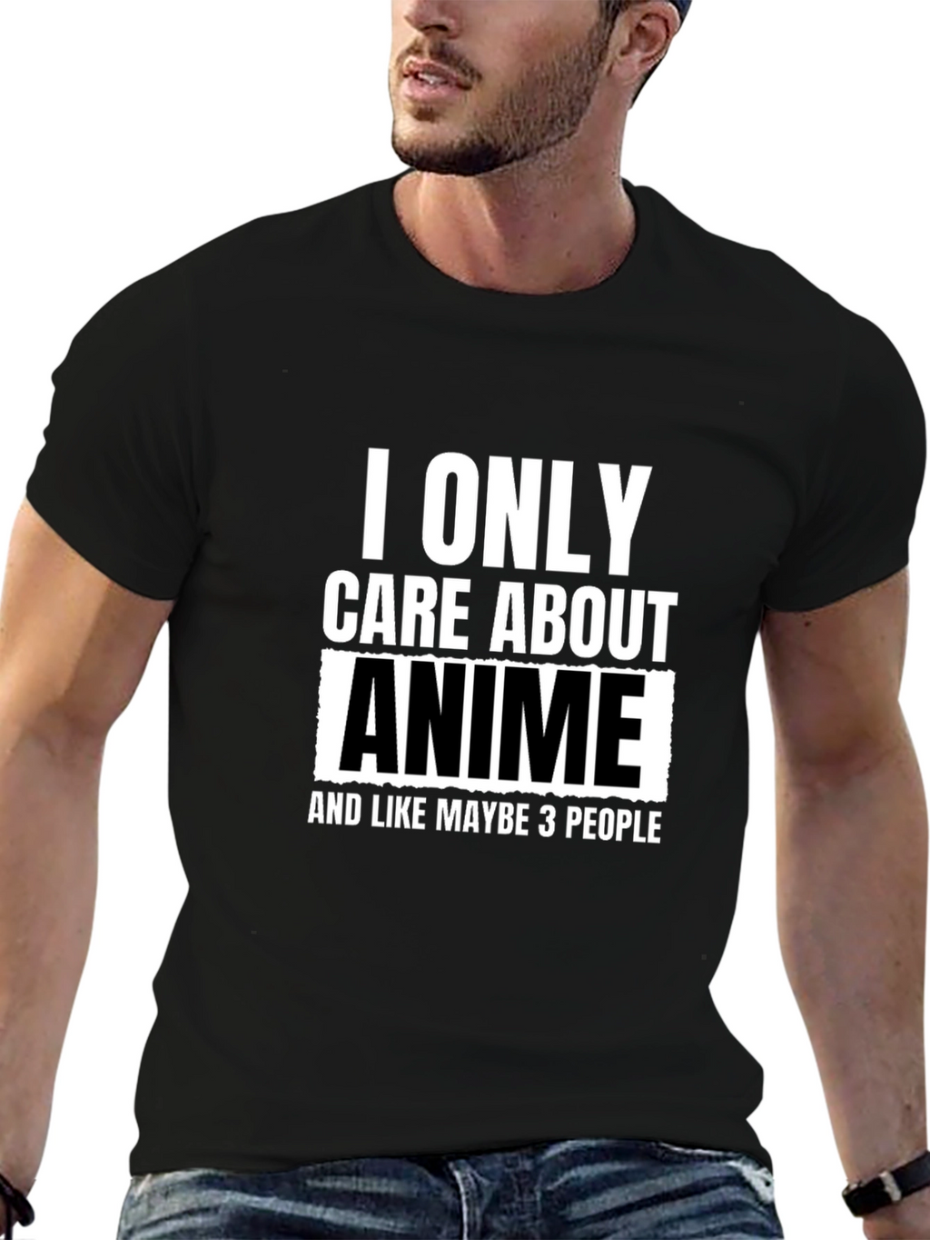 Anime Lover Black T-Shirt