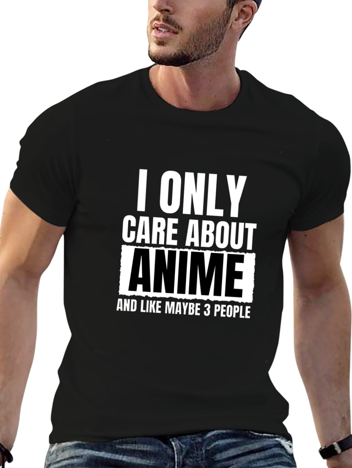 Anime Lover Black T-Shirt