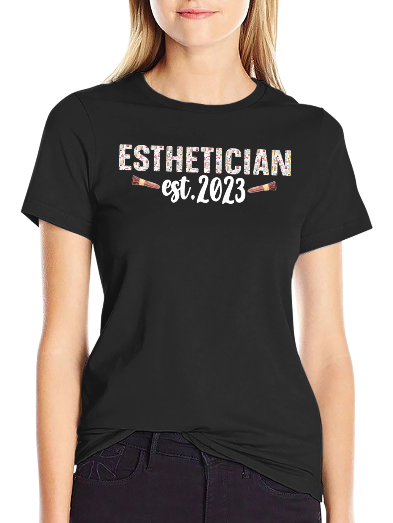 Esthetician Est. 2023 Graphic T-Shirt