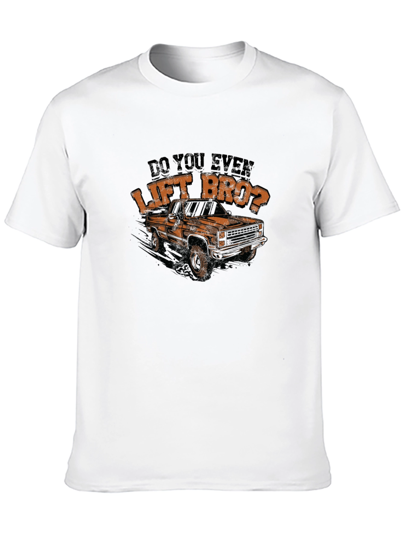 Do You Even Lift Bro Truck Graphic Tee