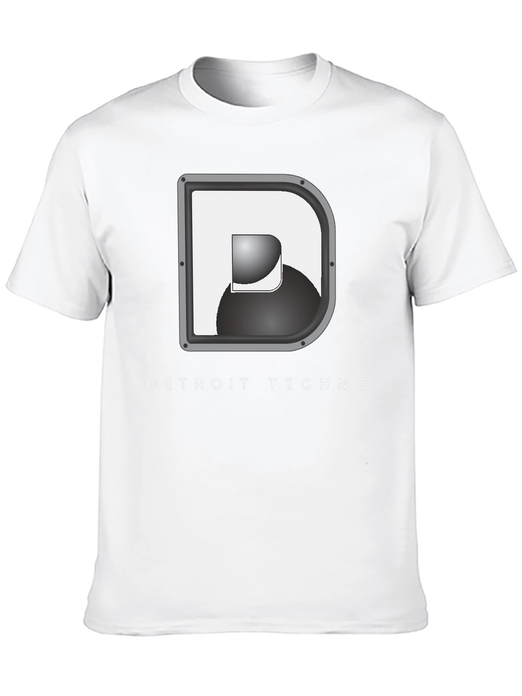 Detroit Techno Graphic Tee - Black