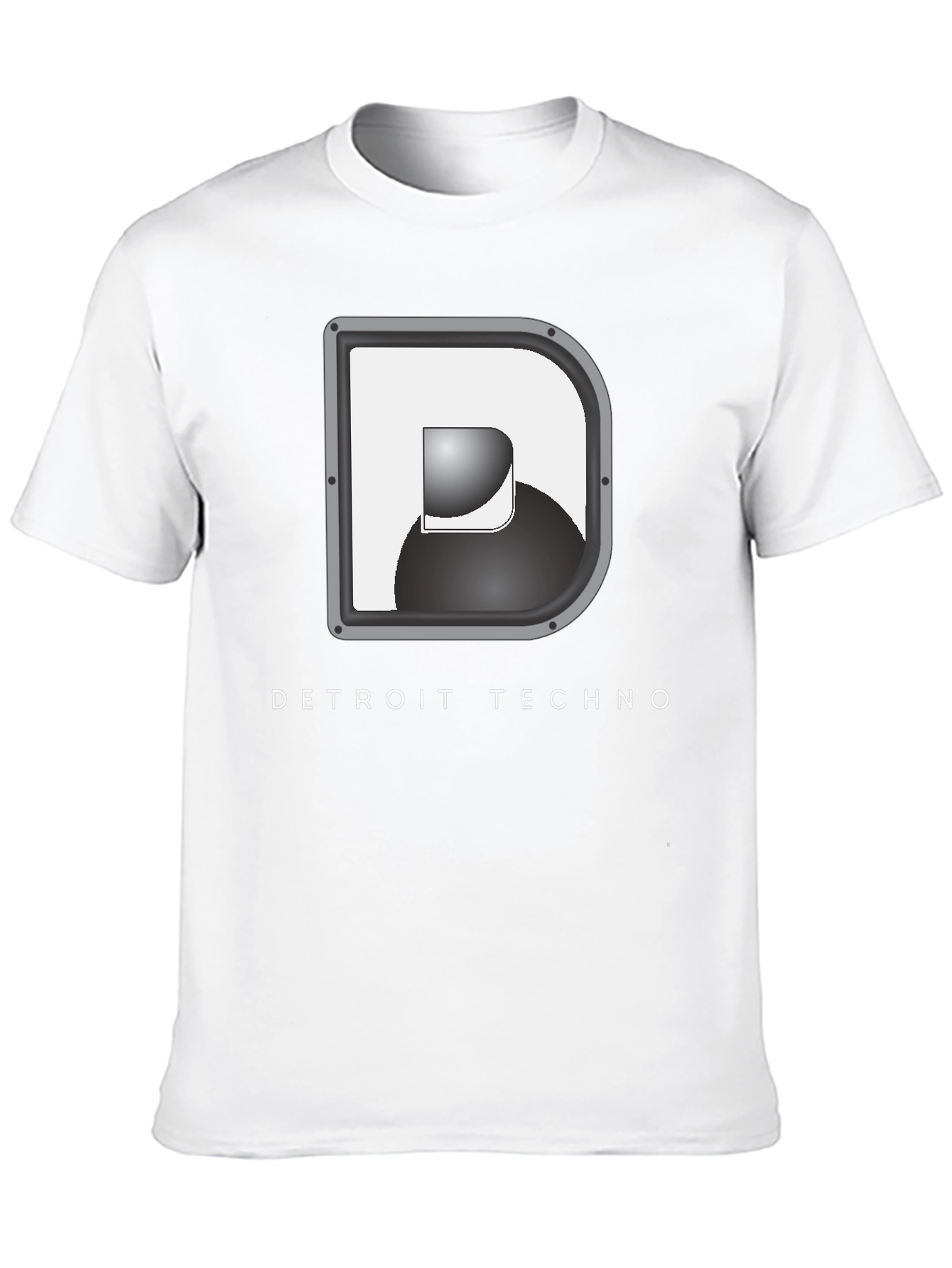 Detroit Techno Graphic Tee - Black