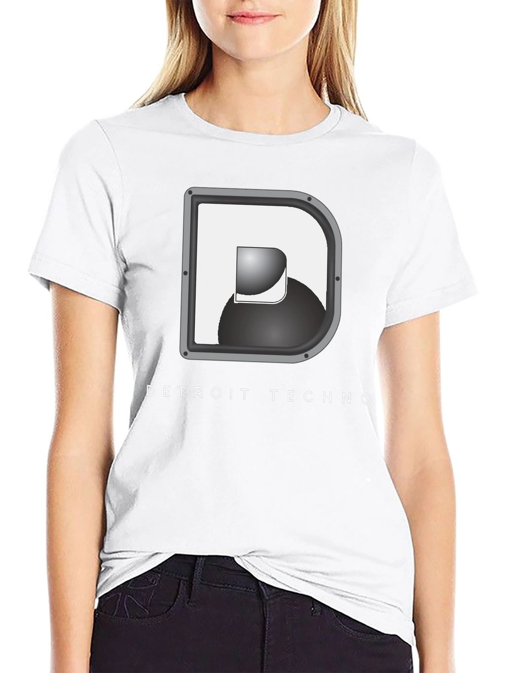 Detroit Techno Graphic Tee - Black