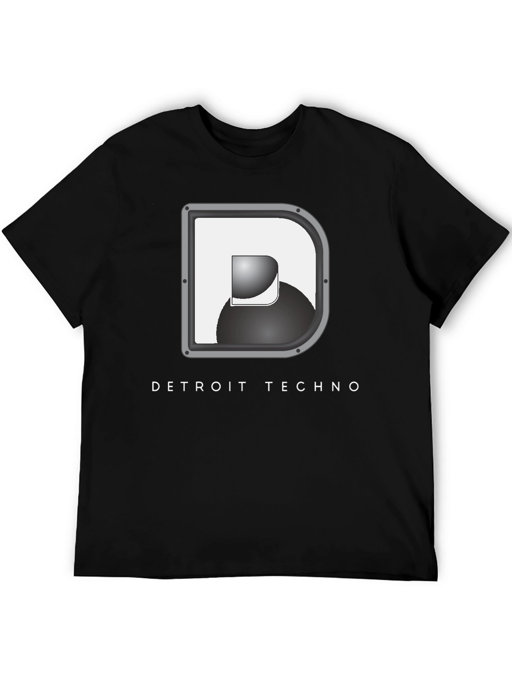 Detroit Techno Graphic Tee - Black