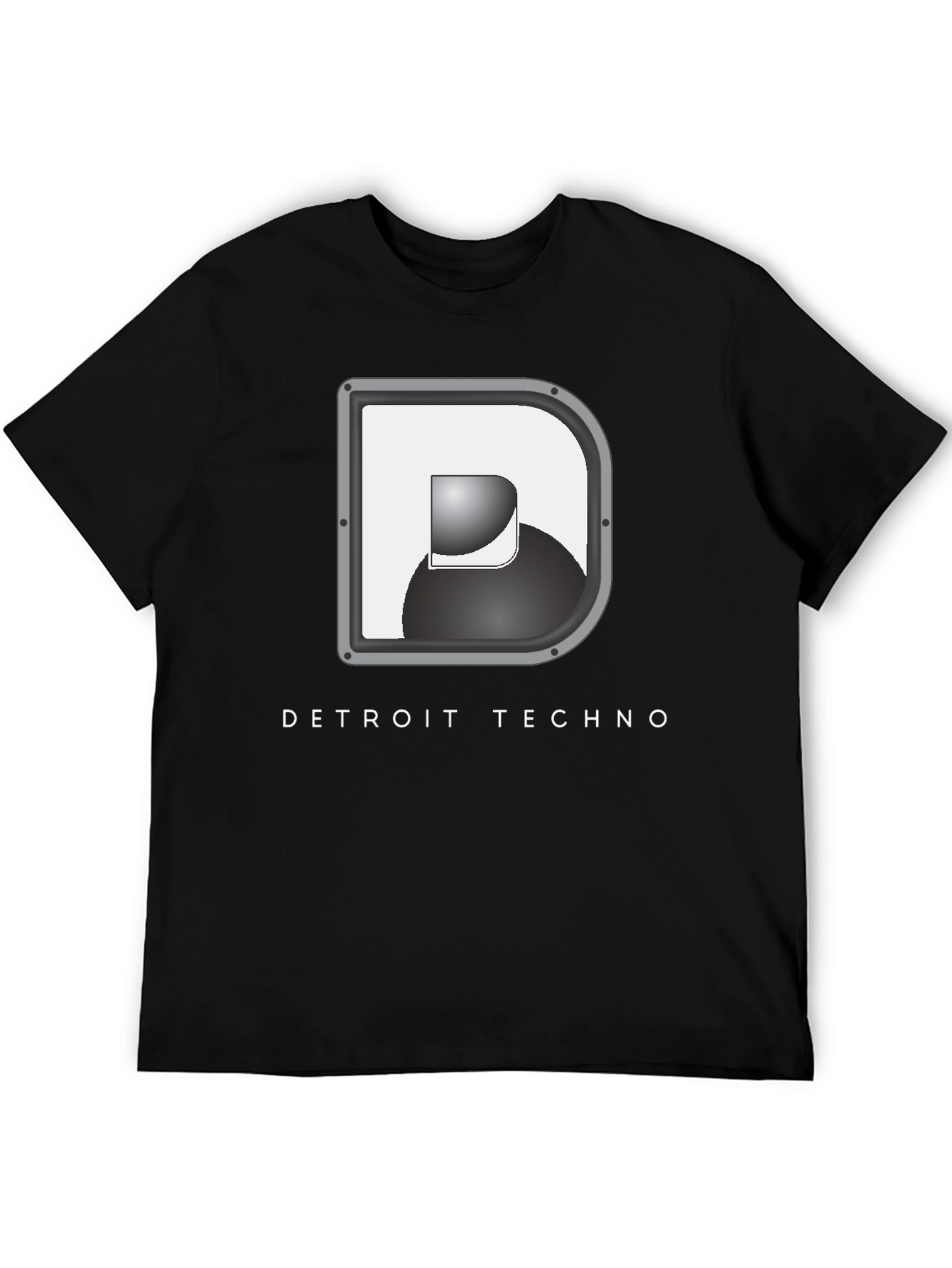 Detroit Techno Graphic Tee - Black