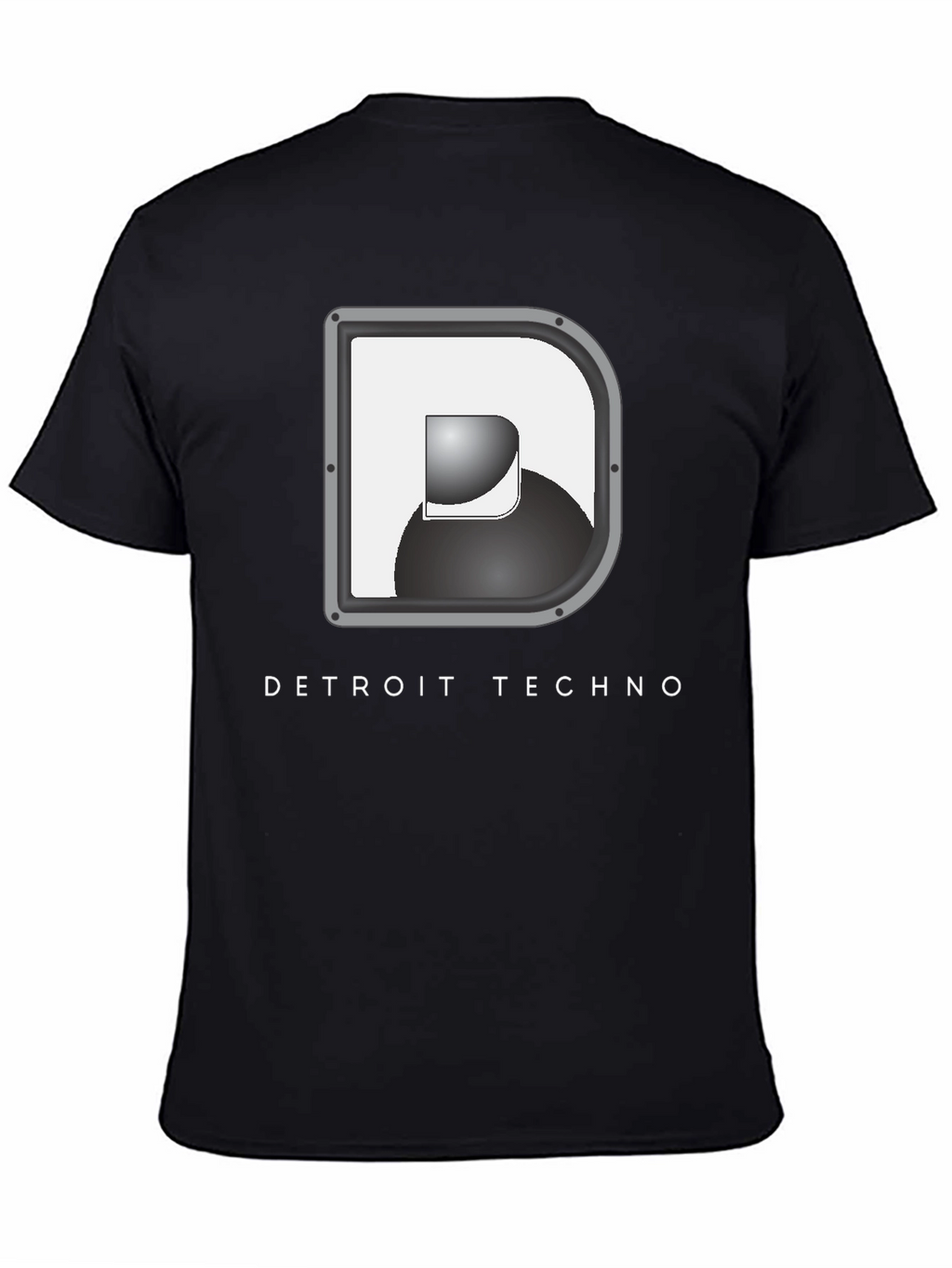 Detroit Techno Graphic Tee - Black