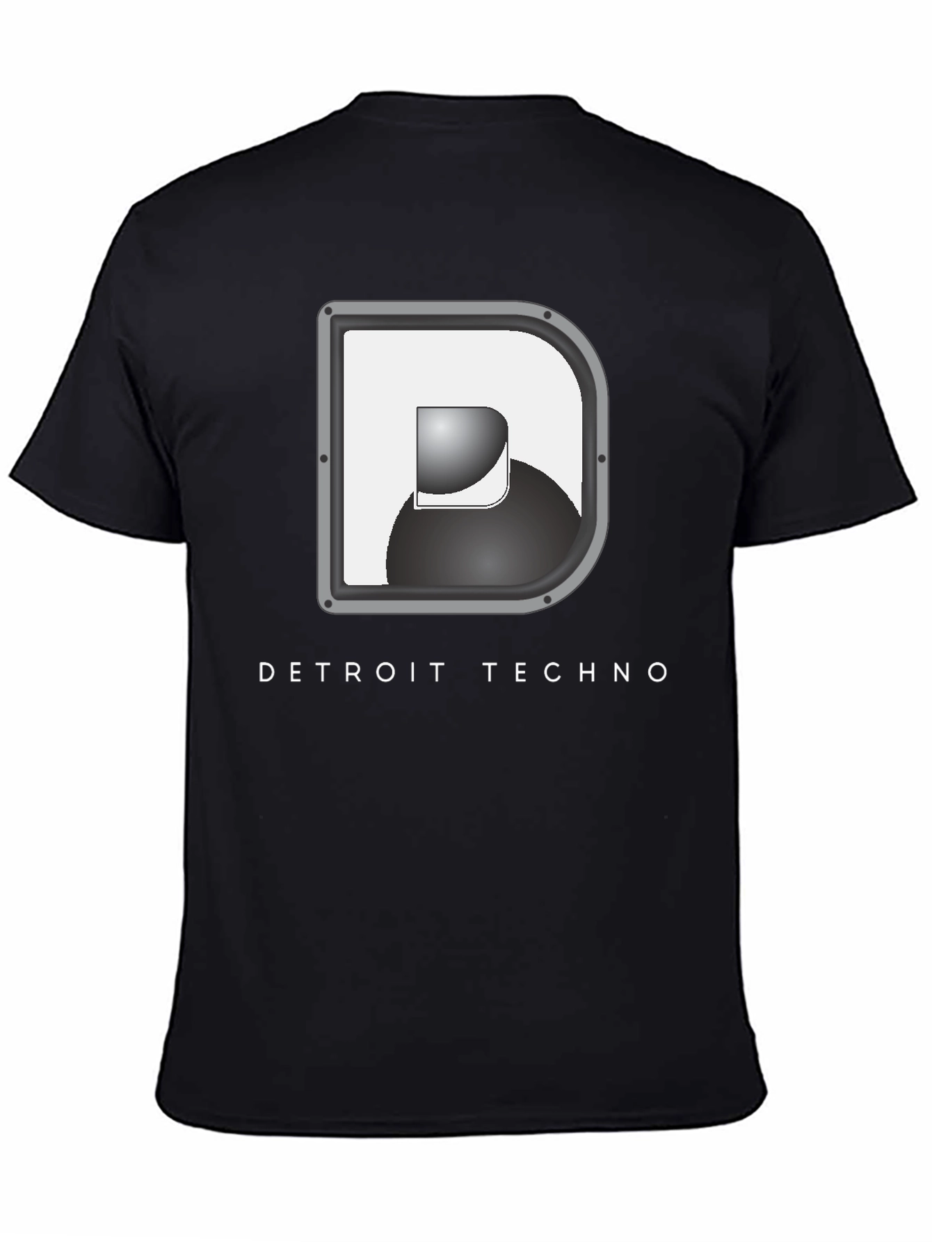 Detroit Techno Graphic Tee - Black
