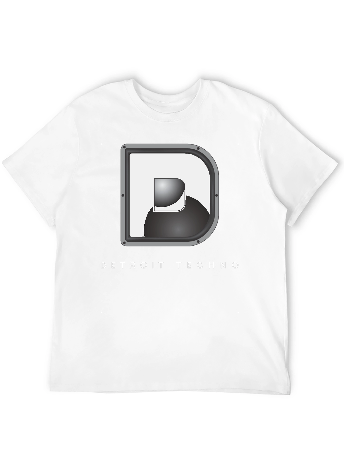 Detroit Techno Graphic Tee - Black