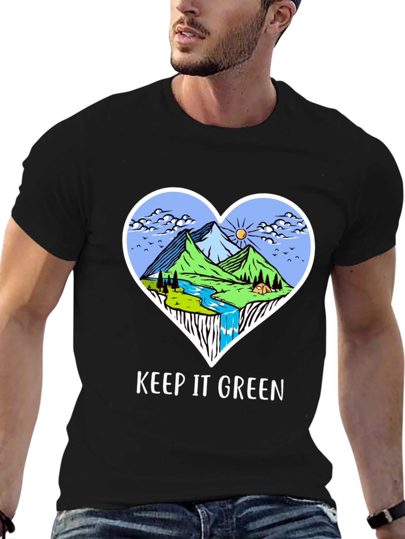 Keep it Green T-Shirt - Nature Lover Tee
