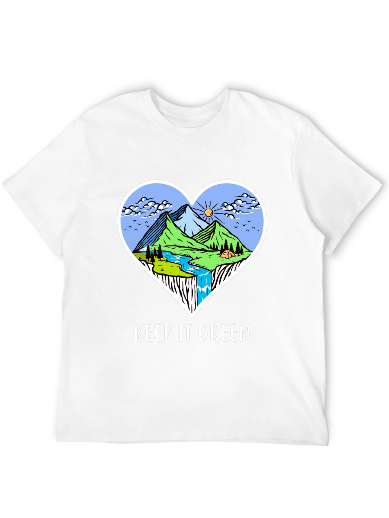 Keep it Green T-Shirt - Nature Lover Tee