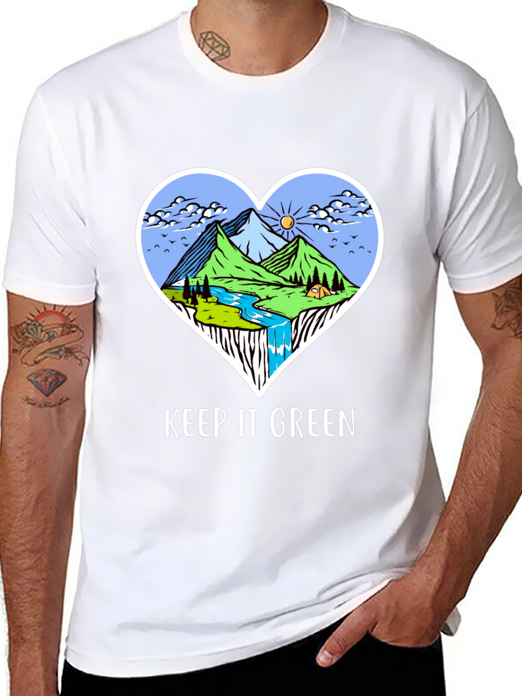 Keep it Green T-Shirt - Nature Lover Tee