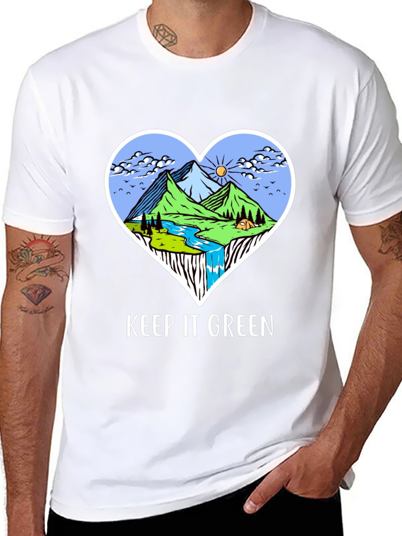 Keep it Green T-Shirt - Nature Lover Tee