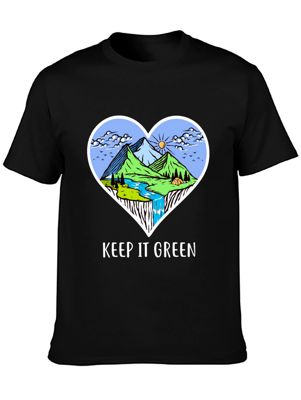 Keep it Green T-Shirt - Nature Lover Tee