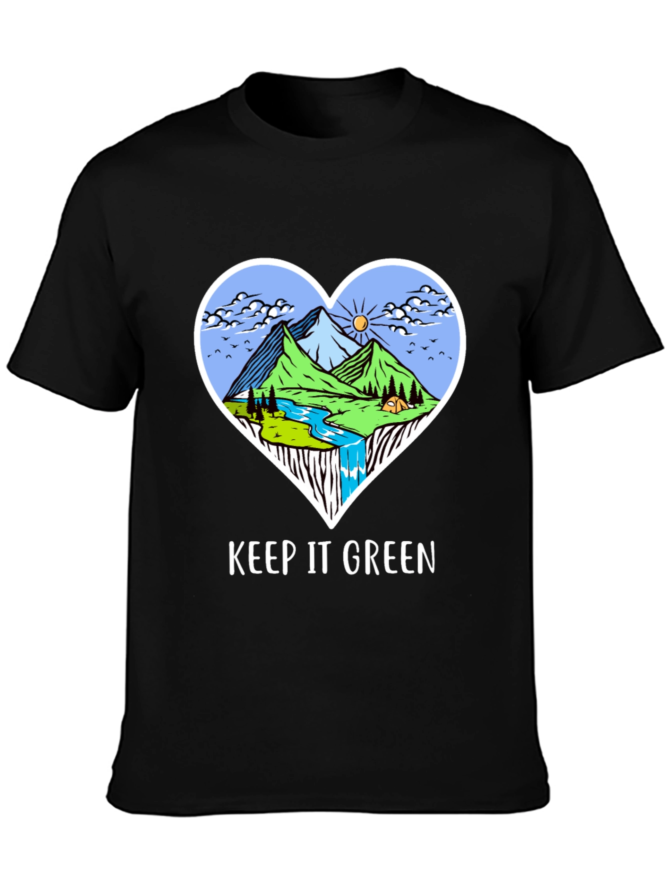 Keep it Green T-Shirt - Nature Lover Tee
