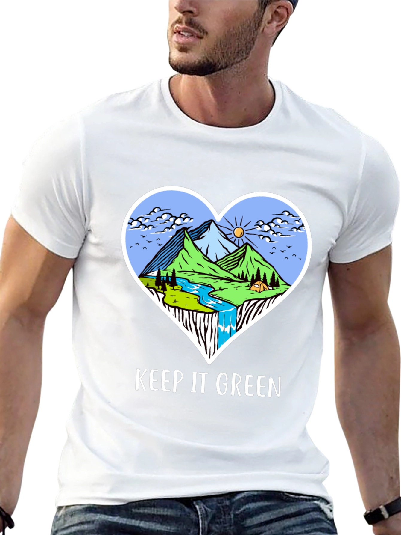 Keep it Green T-Shirt - Nature Lover Tee