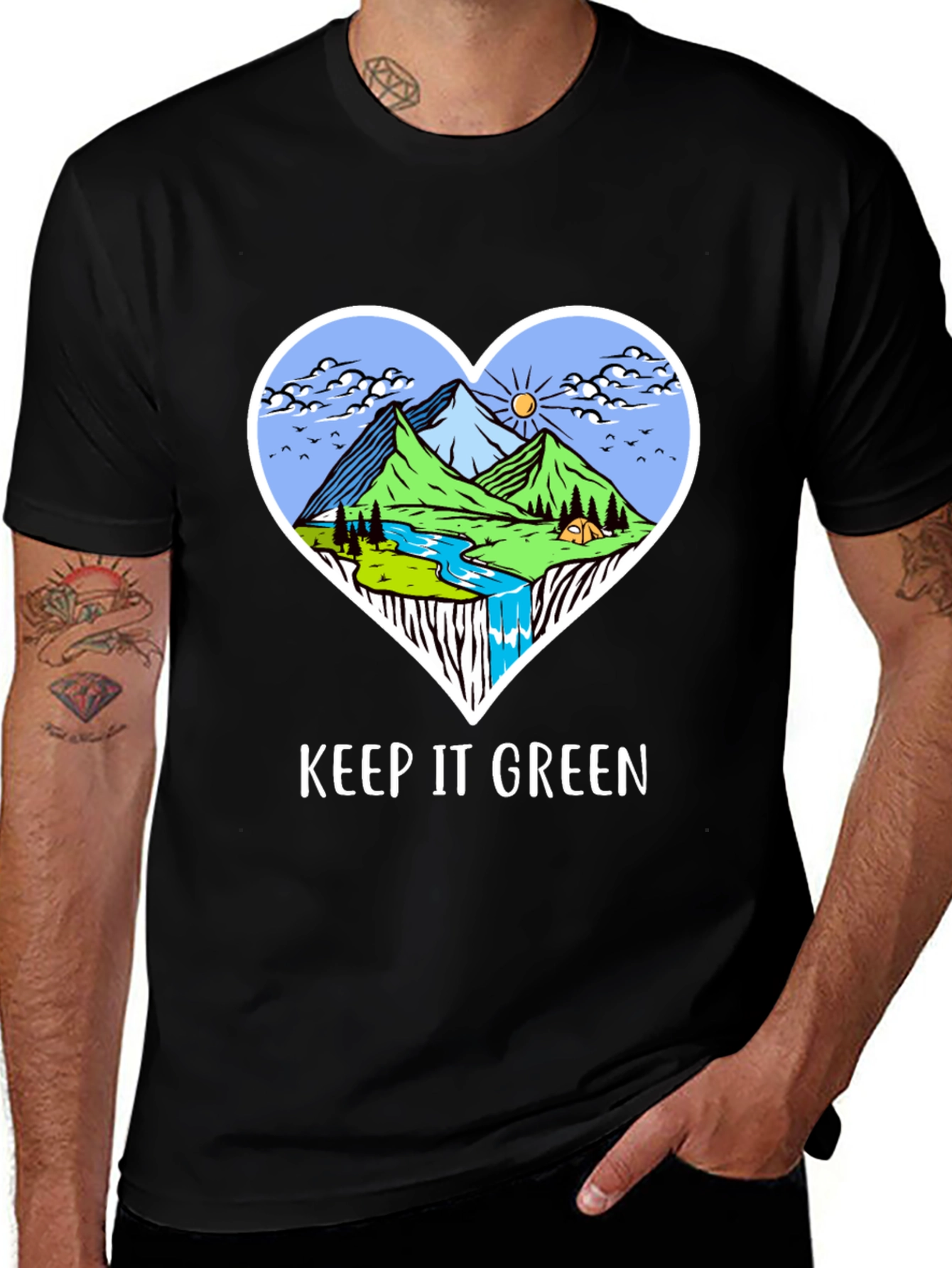 Keep it Green T-Shirt - Nature Lover Tee