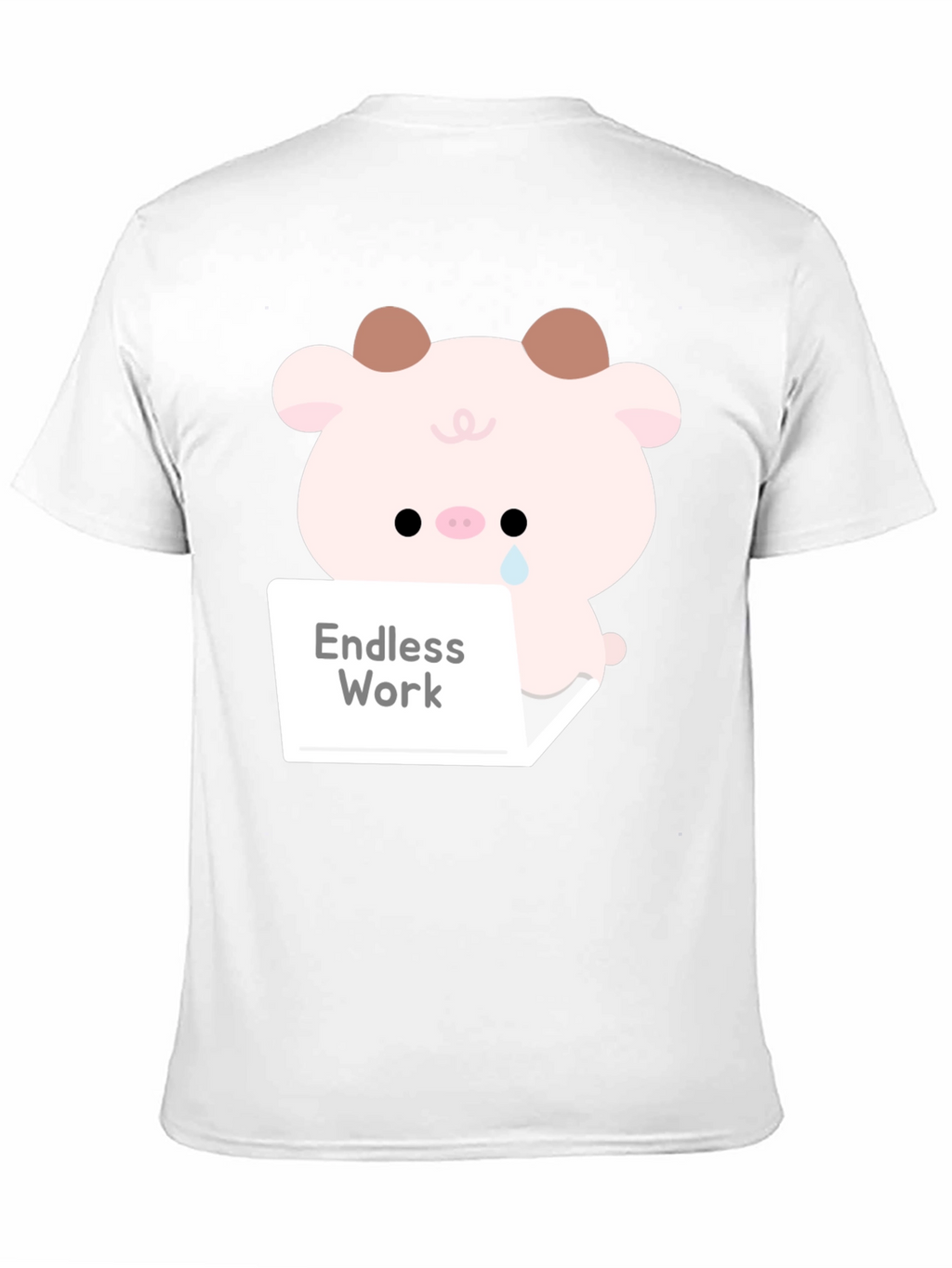 Endless Work Pig T-Shirt - Cute Graphic Tee