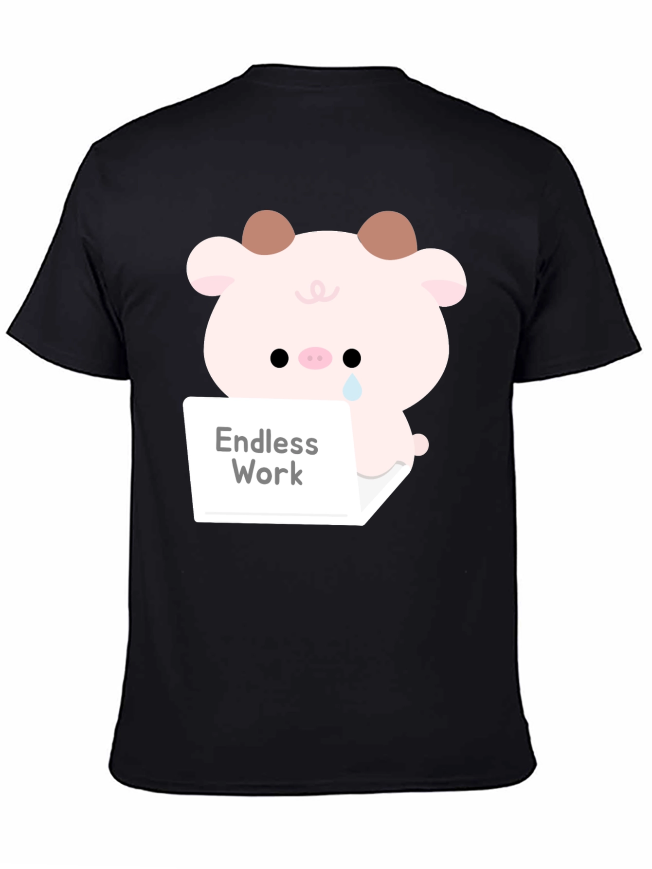 Endless Work Pig T-Shirt - Cute Graphic Tee