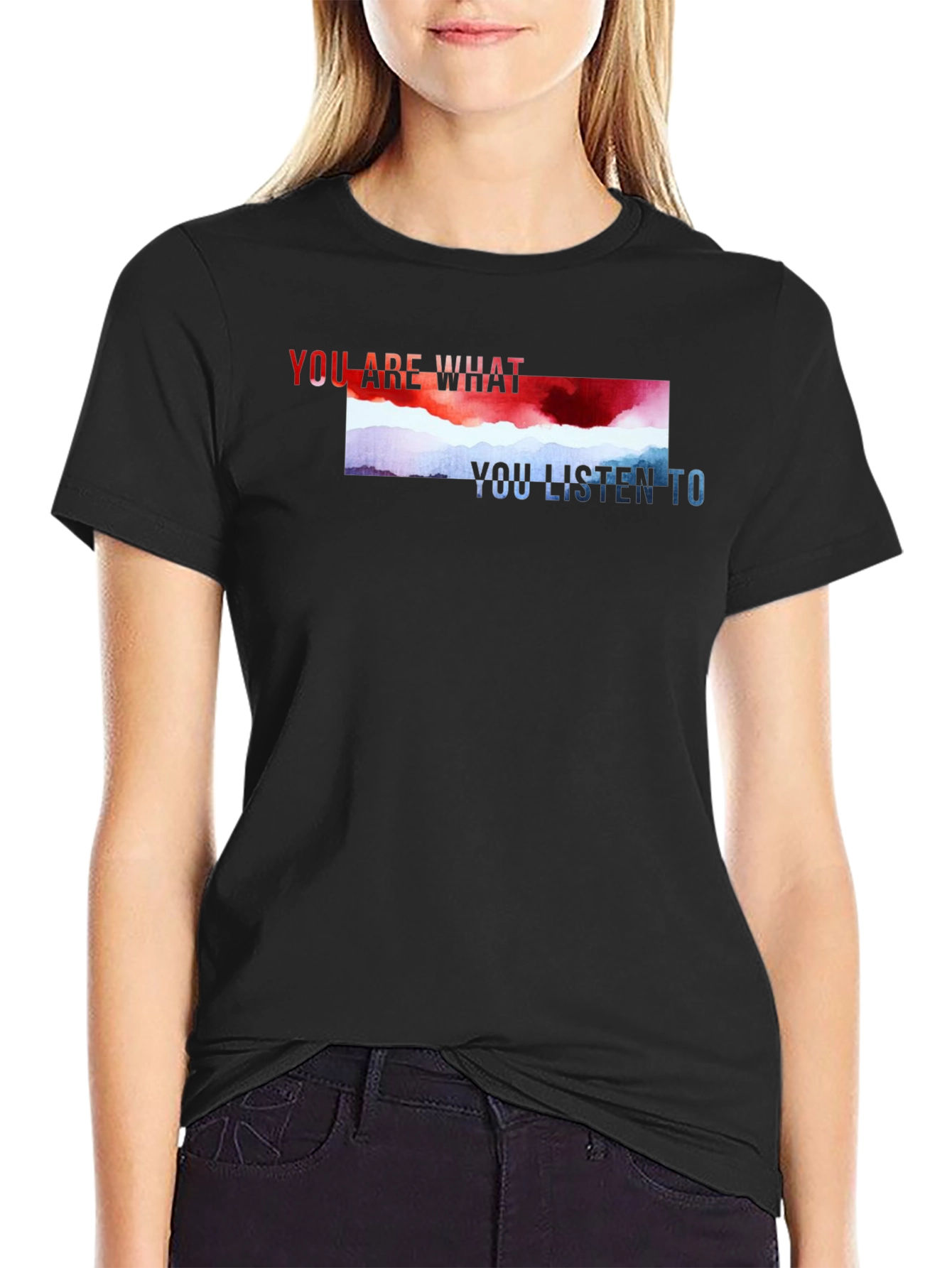 You Are What You Listen To Graphic Tee