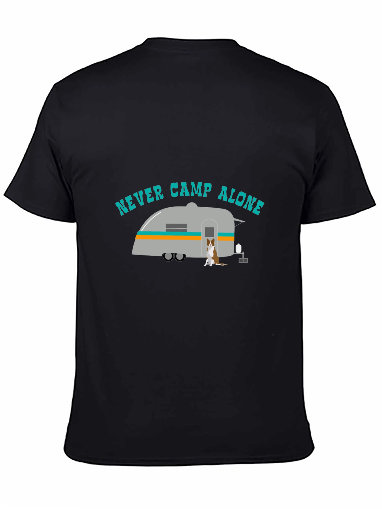 Never Camp Alone Graphic Tee