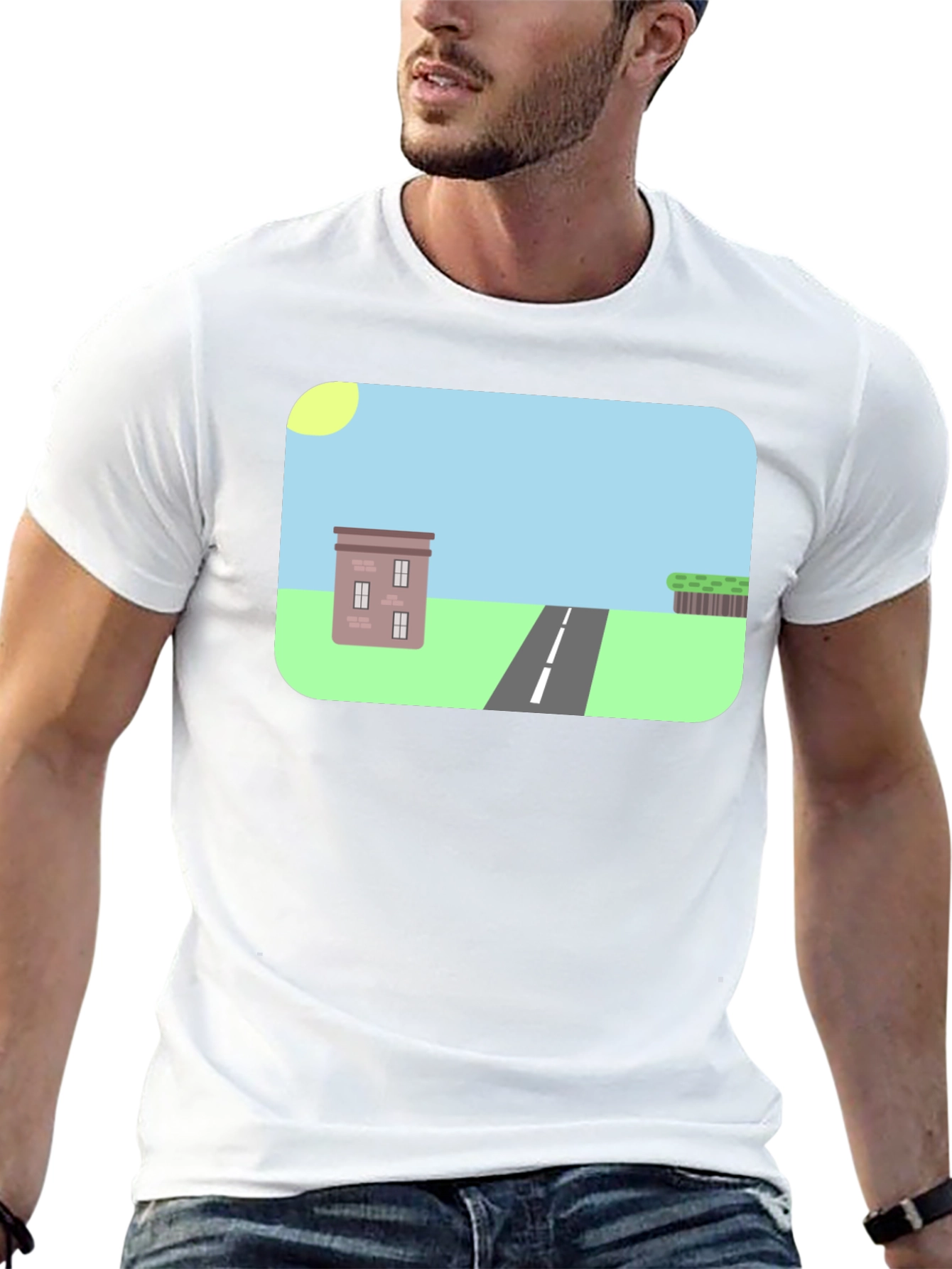 Retro Road Trip Graphic Tee - Classic Style Shirt
