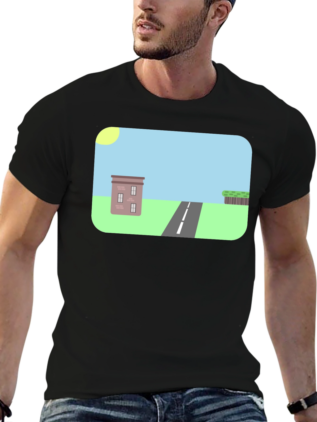 Retro Road Trip Graphic Tee - Classic Style Shirt