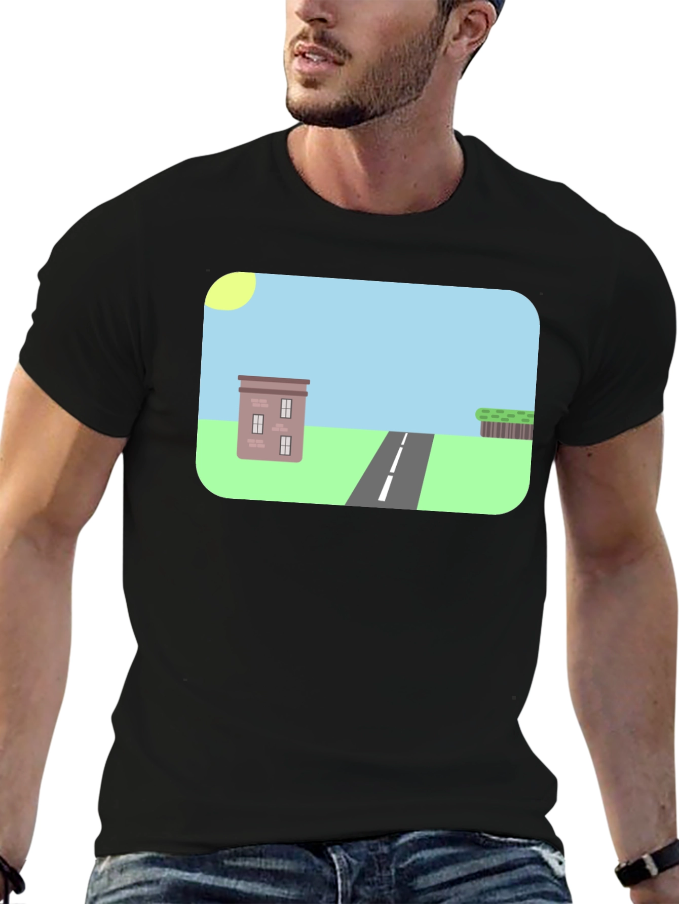 Retro Road Trip Graphic Tee - Classic Style Shirt