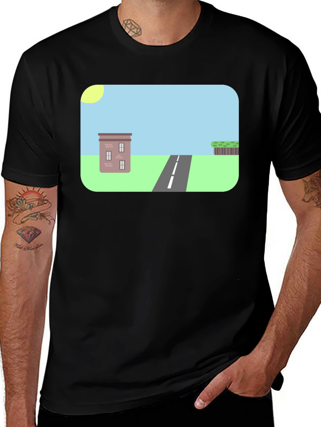 Retro Road Trip Graphic Tee - Classic Style Shirt